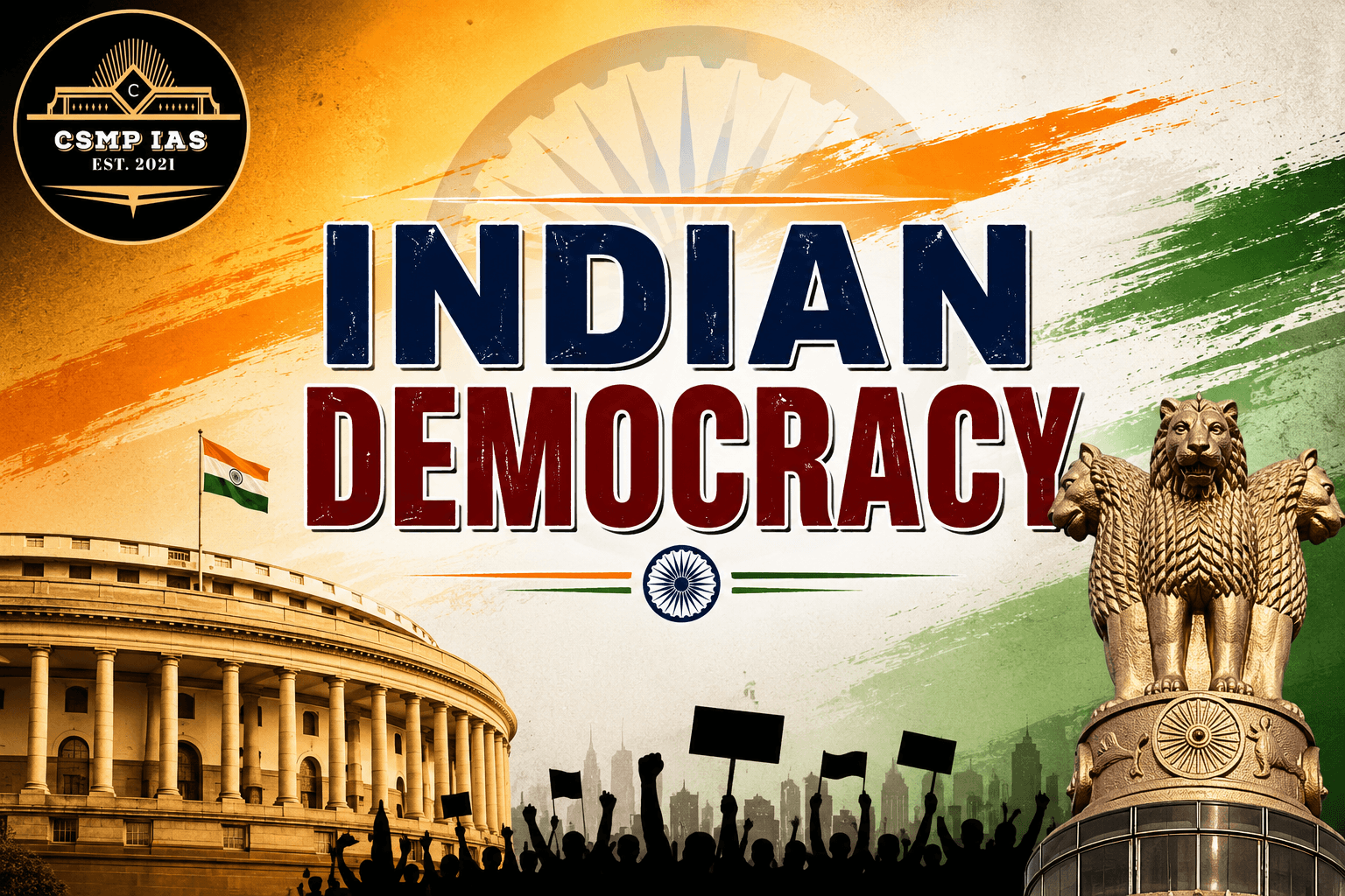 Indian Democracy: A Comprehensive Study for UPSC Aspirants