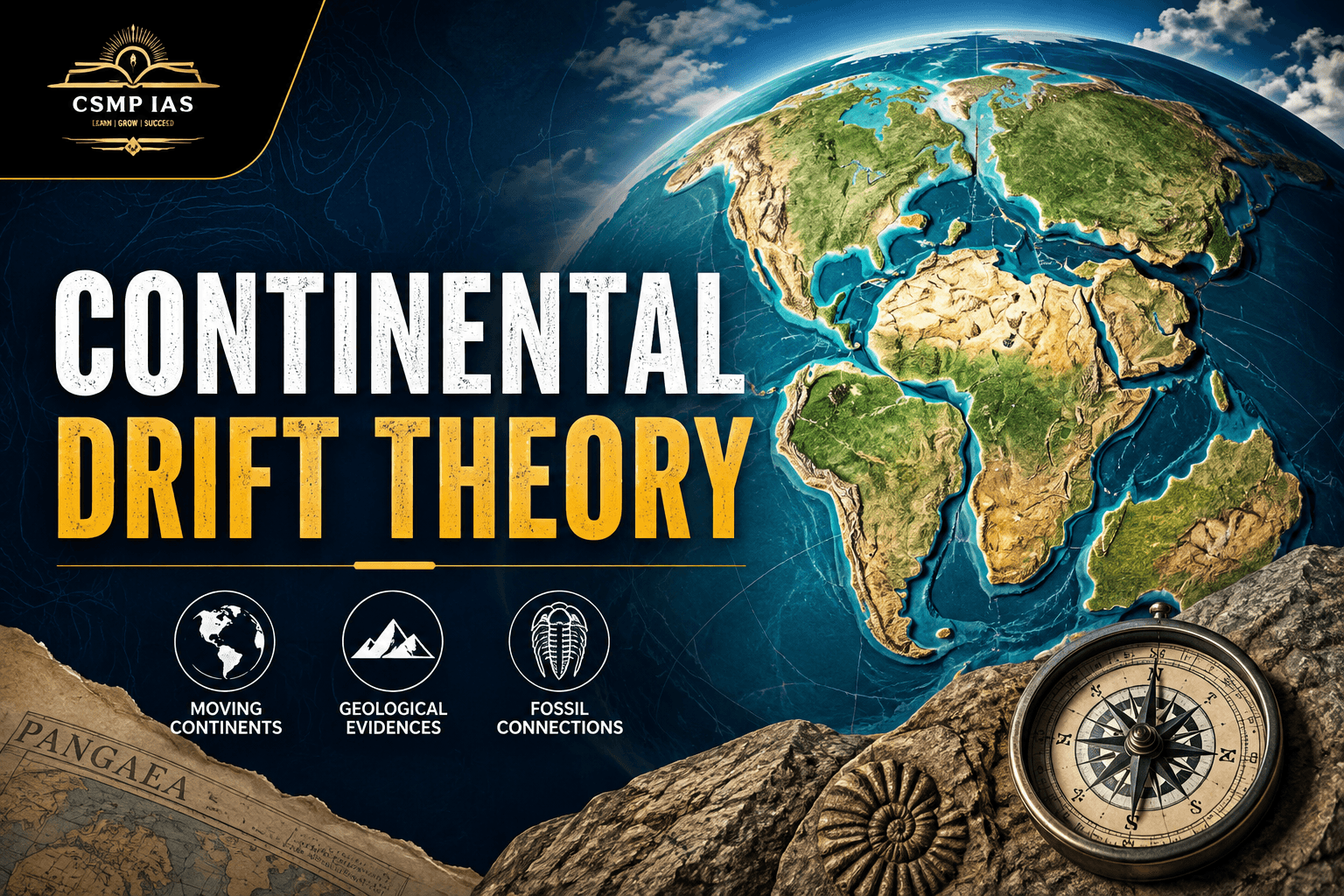 Alfred Wegener and the Birth of Continental Drift Theory