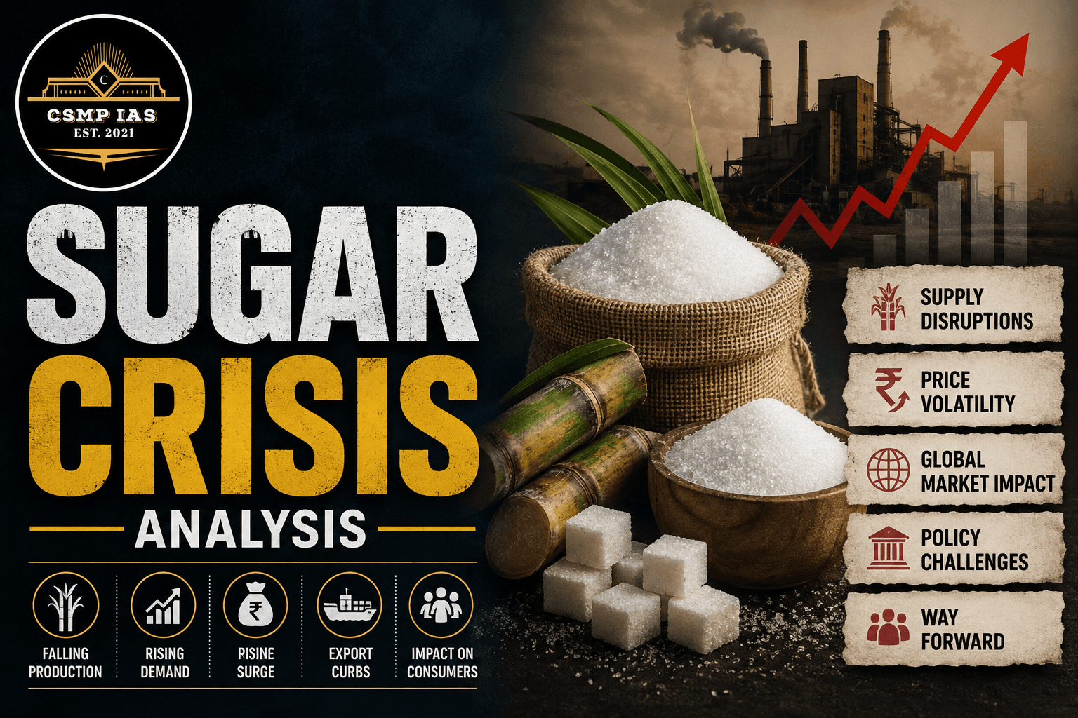 India's Sugar Crisis: Why Increased ?
