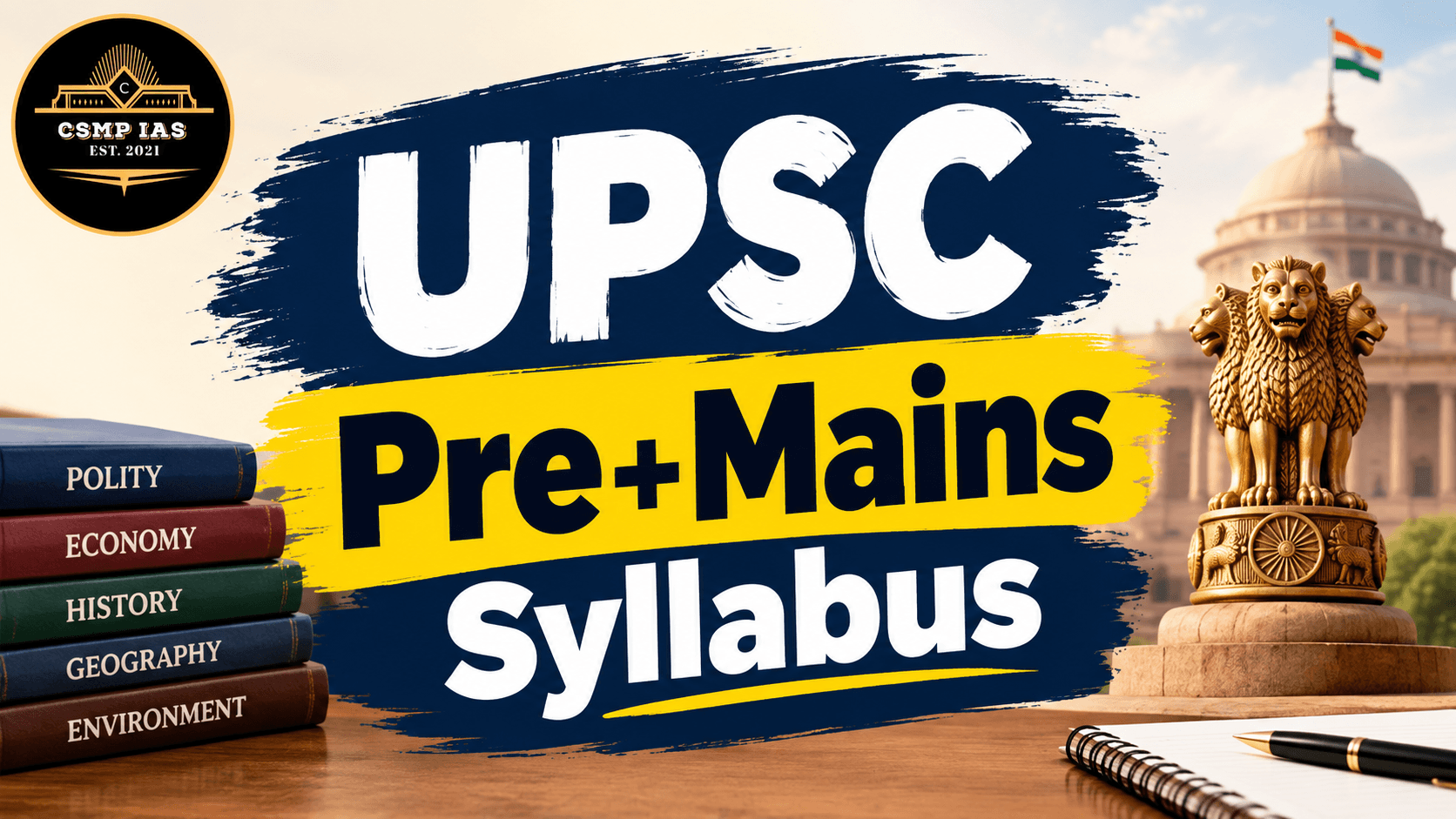 Prelims + Mains, Topic-by-Topic Explanation