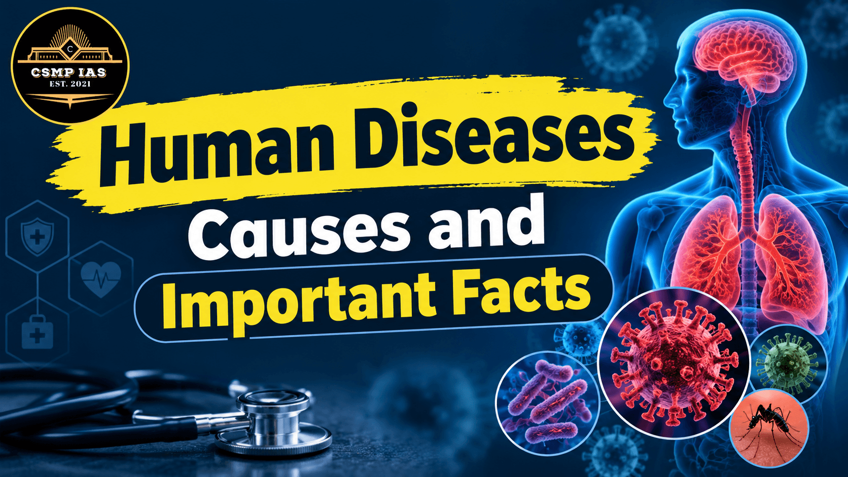 Human Diseases, Causes and Important Facts