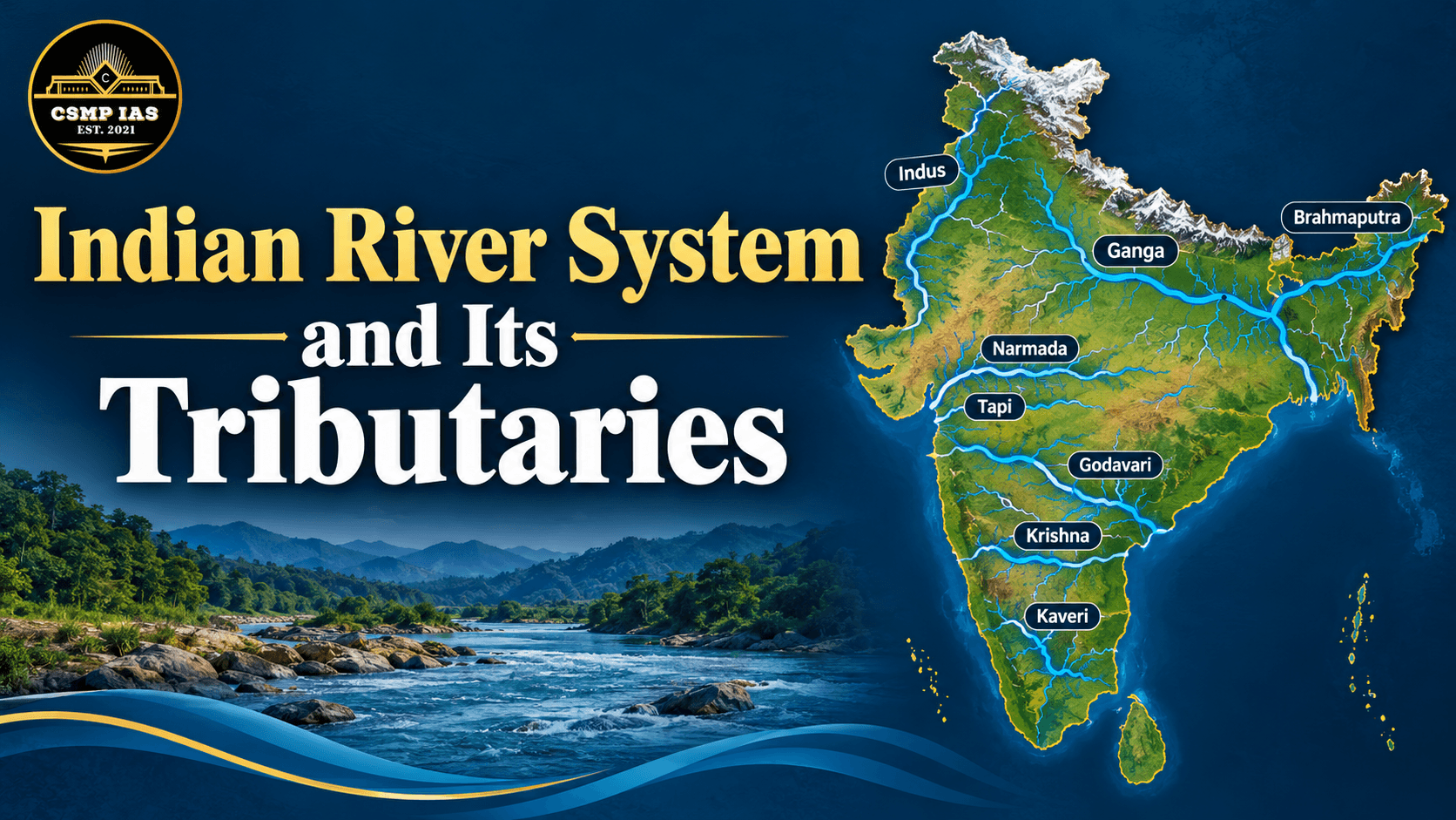 Indian Rivers and Their Tributaries: A Guide