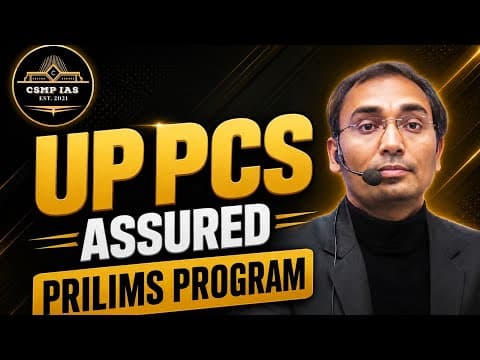 #UP PCS GS Premium batch Indian Polity & Governance By Saket sir