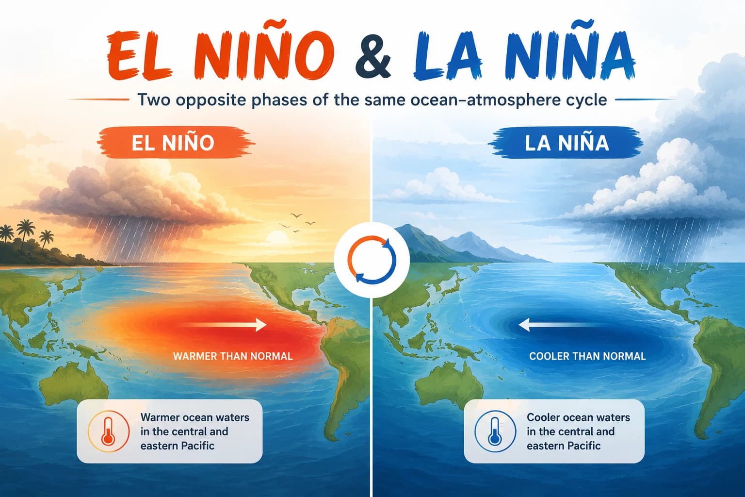 Indian Monsoon ,El Niño & La Niña | UPSC Complete Guide 2026