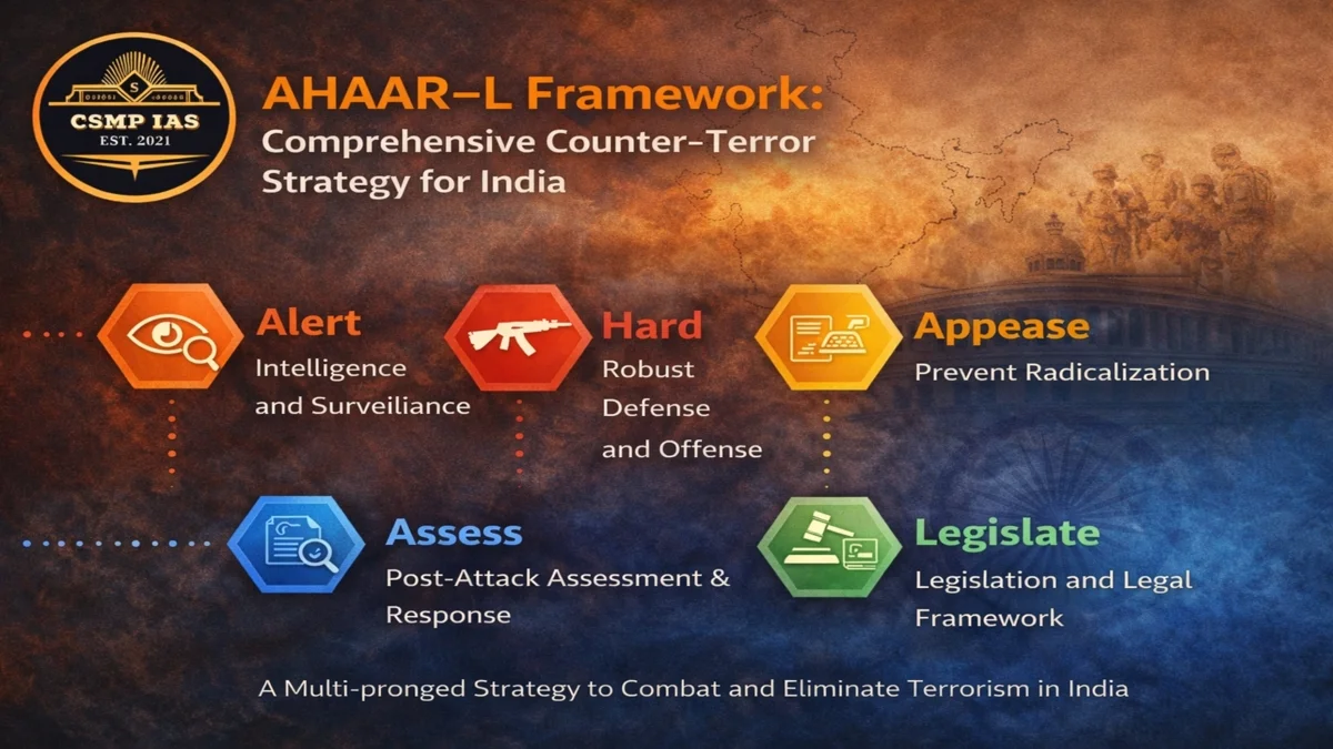 AHAAR–L Framework: Comprehensive Counter-Terror Strategy for India