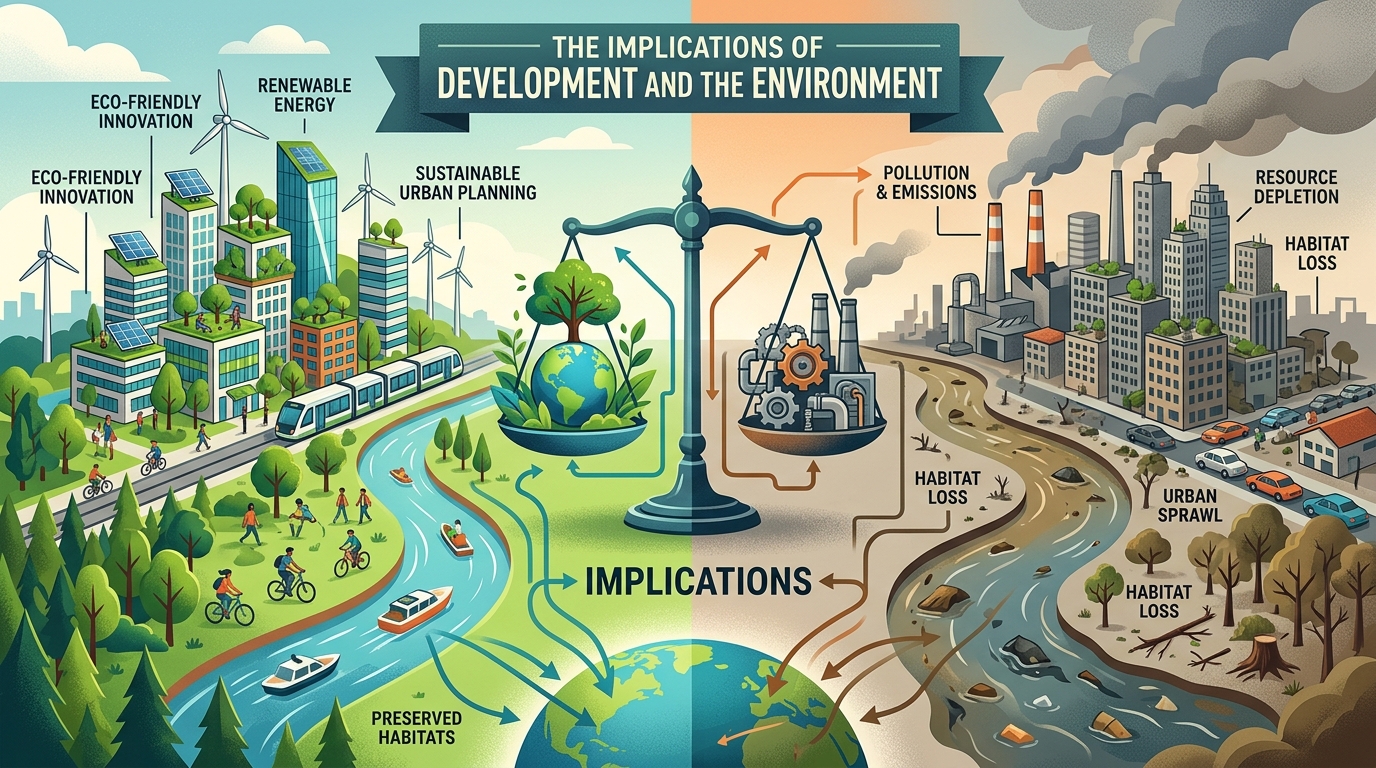 The Implications of Development and the Environment