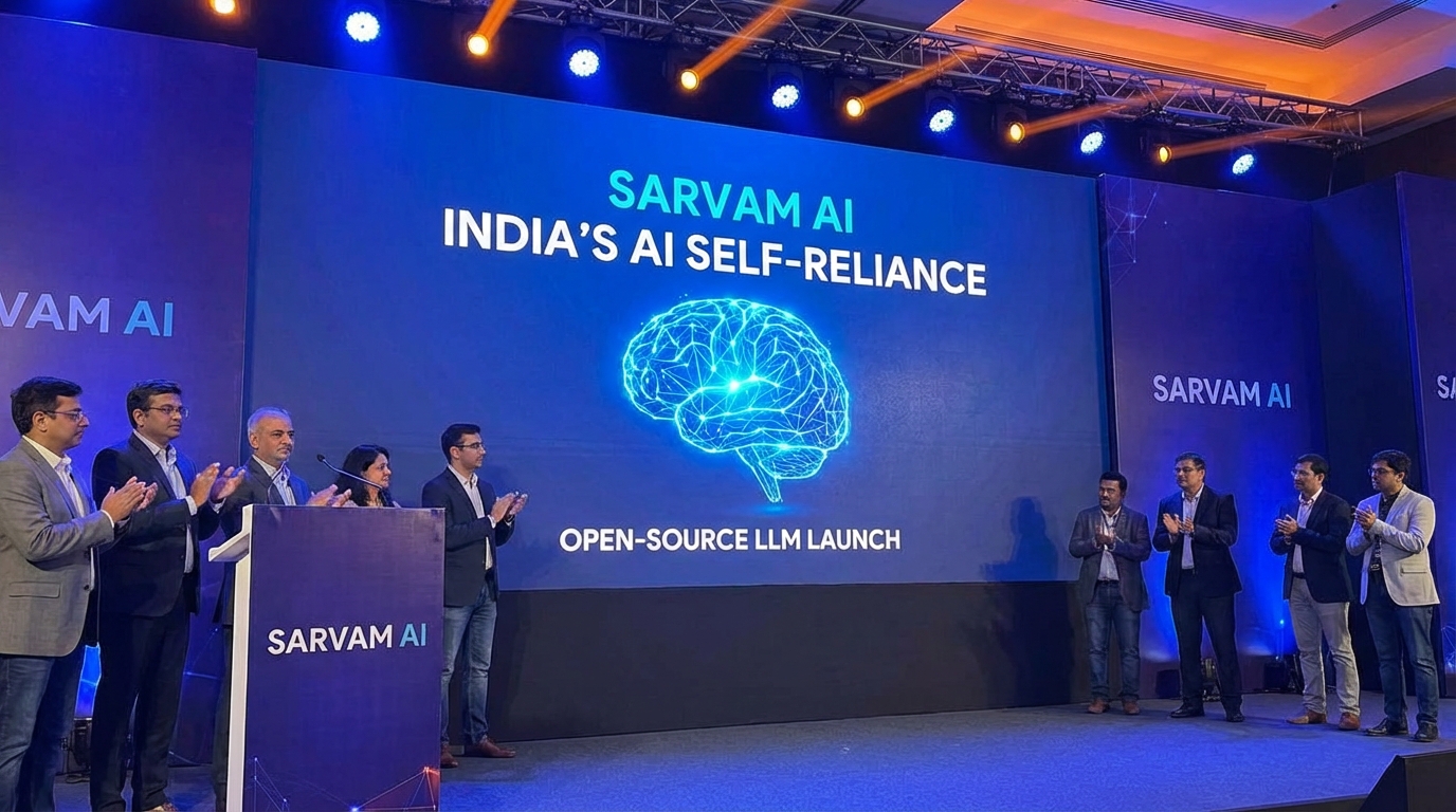 India’s AI Self-Reliance: Sarvam AI Launches Open-Source Large Language Models
