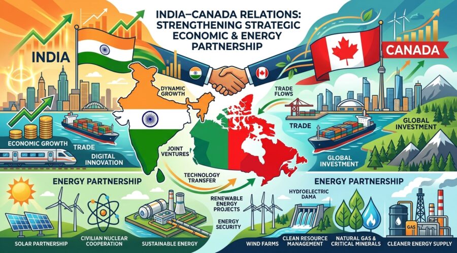 India–Canada Relations Strengthen with Strategic Economic and Energy Partnership