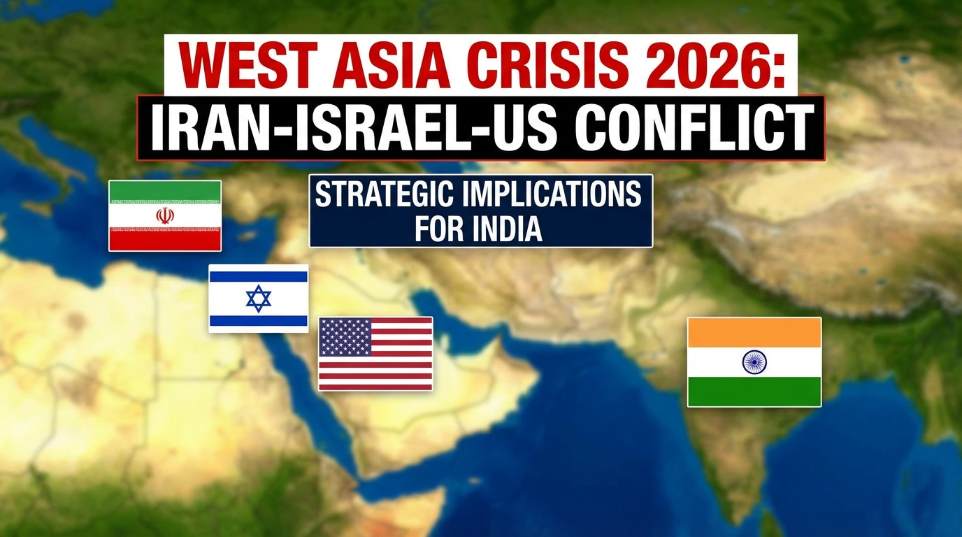 West Asia Crisis 2026: Iran-Israel-US Conflict and Strategic Implications for India