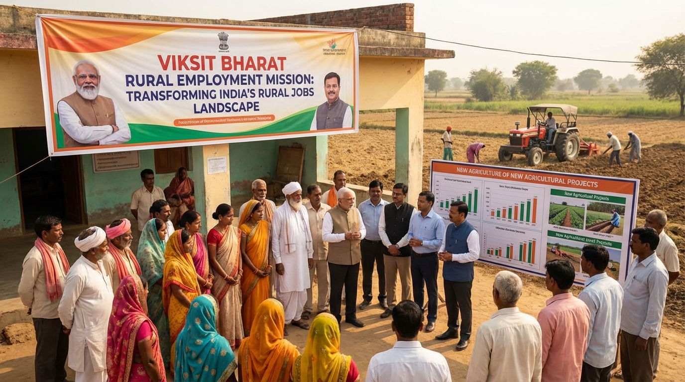 Viksit Bharat Rural Employment Mission: Transforming India’s Rural Jobs Landscape