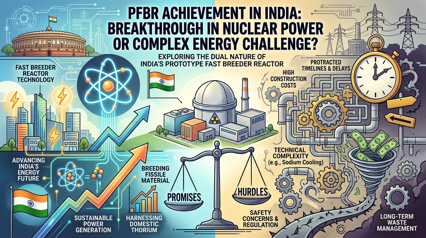 PFBR Achievement in India: Breakthrough in Nuclear Power or Complex Energy Challenge