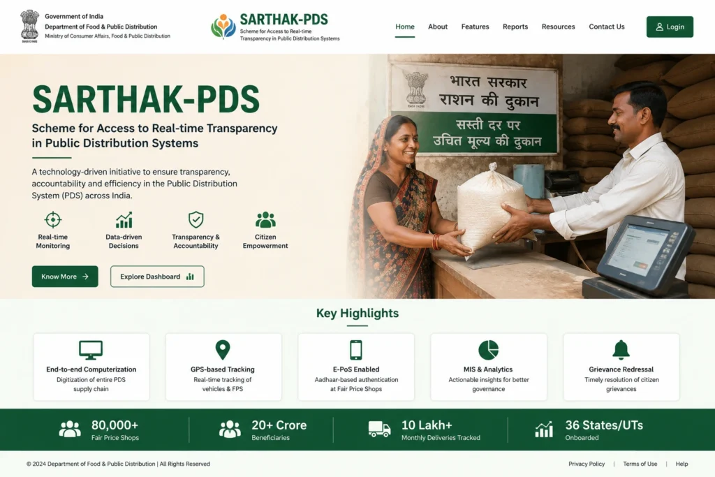 Feeding 81 Crore People in the Digital Age — What SARTHAK Really Means